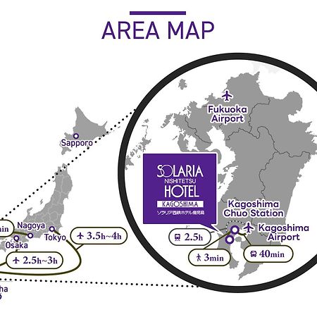 Solaria Nishitetsu Hotel Kagoshima Ngoại thất bức ảnh